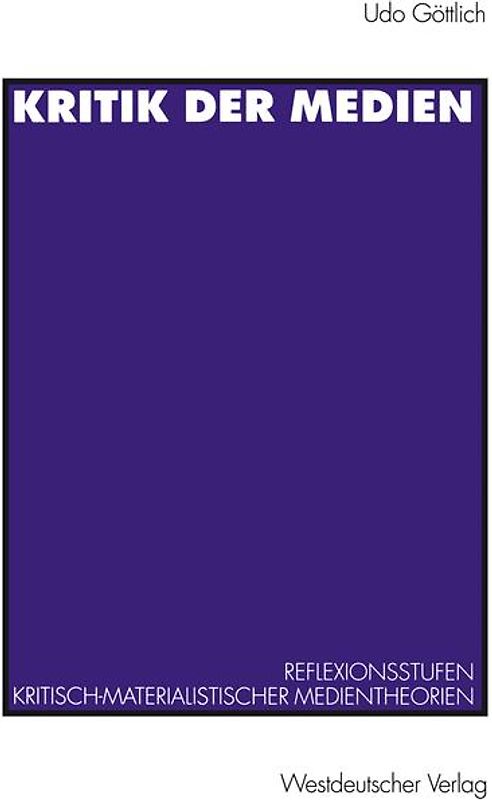 Kritik der Medien