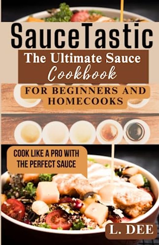 SauceTastic The Ultimate Sauce Cookbook For Beginners and Homecooks: A Collection of 40 plus Quick and Easy Trusted and Tested Delicious Sauces that will help you Cook like a Pro