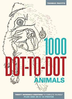 1000 Dot-To-Dot: Animals - Pavitte, Thomas
