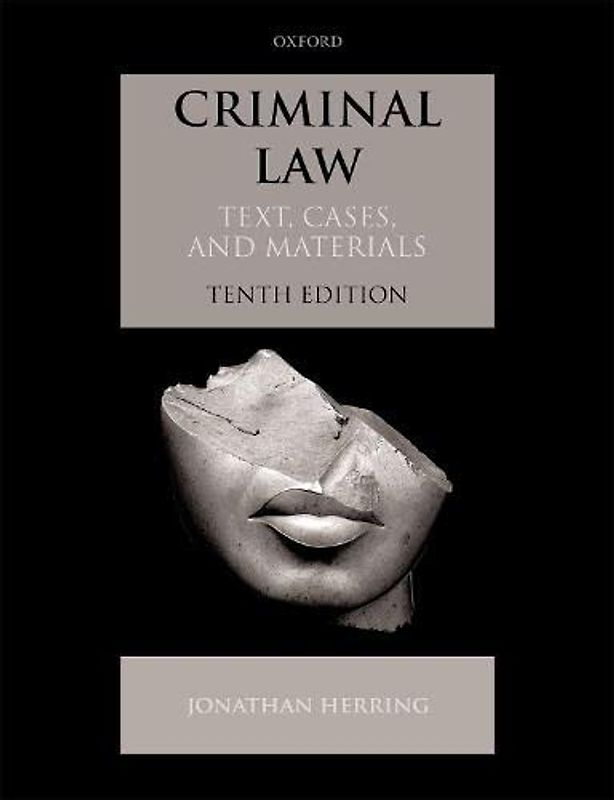 Criminal Law: Text, Cases, and Materials