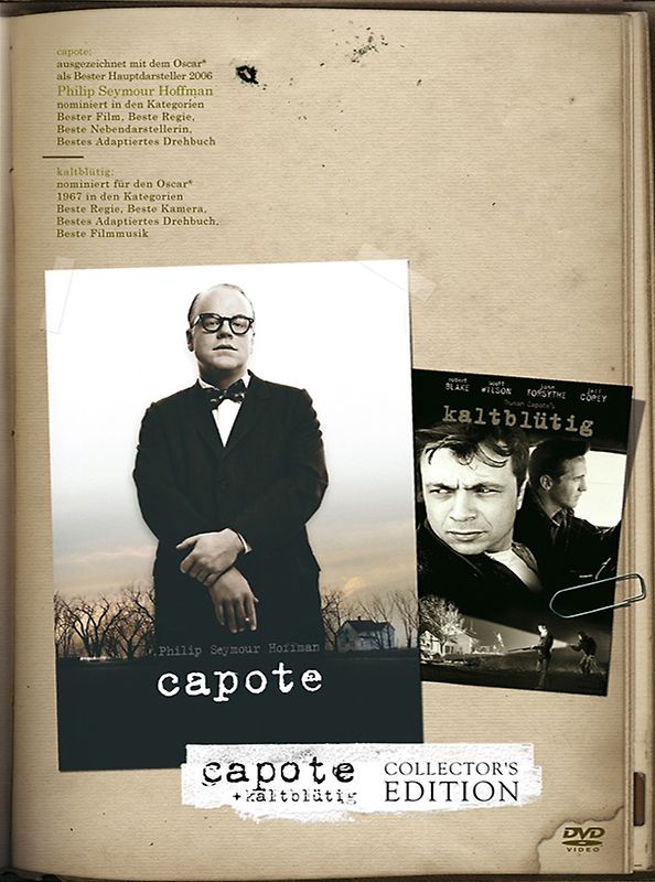 Capote + Kaltblütig Collectors Ed. DVD