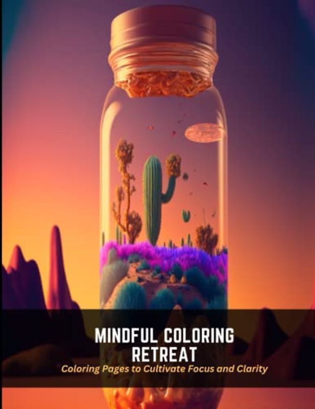 Mindful Coloring Retreat: Coloring Pages to Cultivate Focus and Clarity