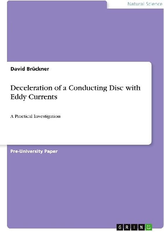 Deceleration of a Conducting Disc with Eddy Currents