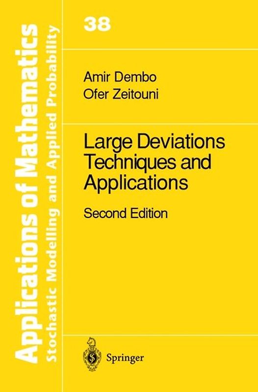 Large Deviations Techniques and Applications