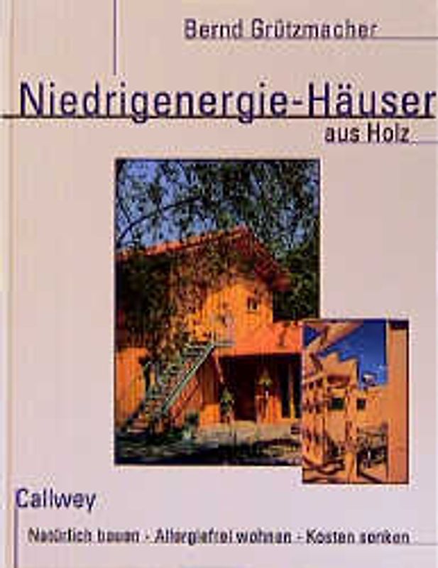 Niedrigenergie-Häuser aus Holz