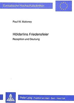 Hölderlins Friedensfeier