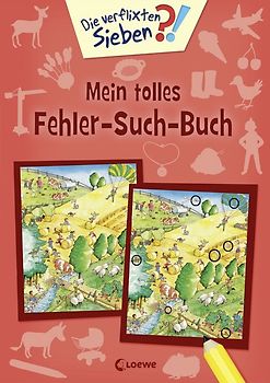Die verflixten Sieben - Mein tolles Fehler-Such-Buch