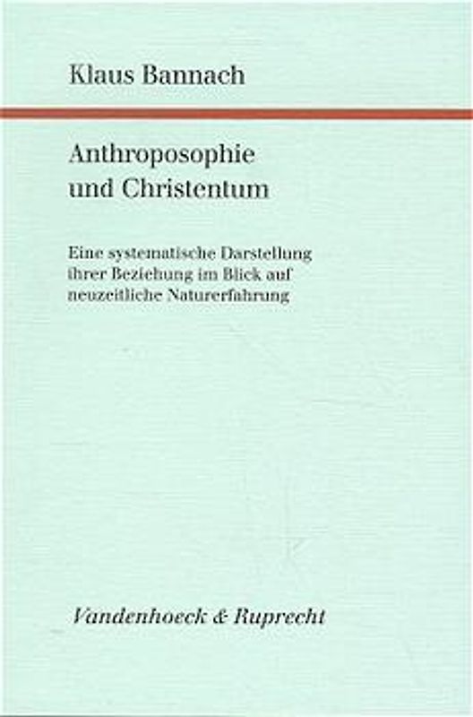Anthroposophie und Christentum