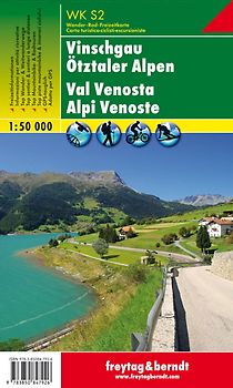 freytag & berndt Wanderkarte WKS 2 Vinschgau - Ötztaler Alpen 1:50.000