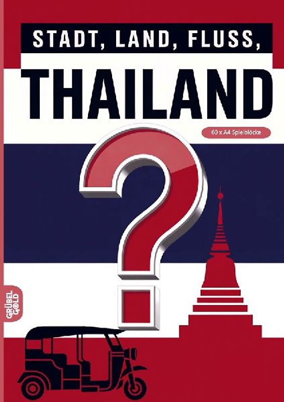 Stadt, Land, Fluss, Thailand