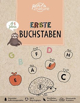 Erste Buchstaben für Kinder ab 5 Jahren. Bunter Buchstabenspaß für Vorschulkinder