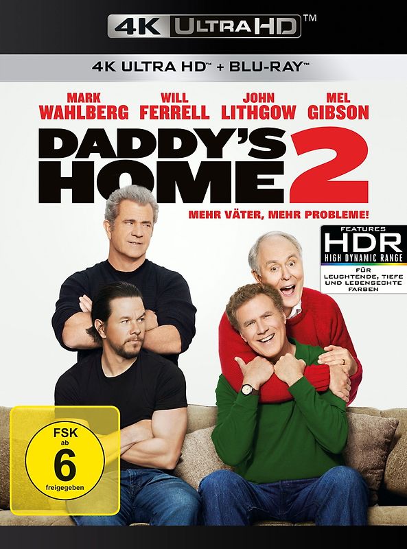 Daddy's Home 2 - Mehr Väter, mehr Probleme! [inkl. Blu-ray] 4K Ultra HD Blu-ray