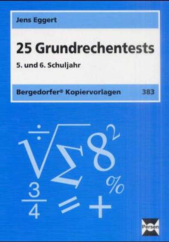 25 Grundrechentests