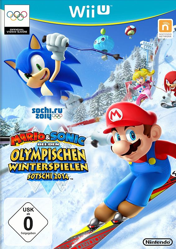 Mario & Sonic bei den Olympischen Winterspielen: Sotschi 2014 Nintendo Wii U