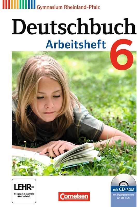 Deutschbuch Gymnasium - Rheinland-Pfalz / 6. Schuljahr - Arbeitsheft mit Lösungen und Übungs-CD-ROM