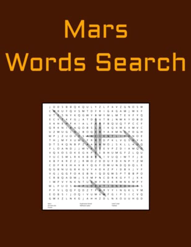 Mars Words Search: 100 Words Puzzle Book