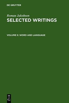 Roman Jakobson: Selected Writings / Word and Language
