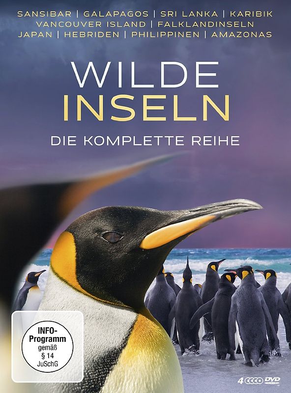 Wilde Inseln - Die komplette Reihe (Staffeln 1+2) [4 DVDs] DVD