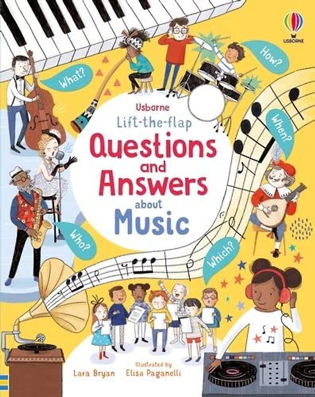 Lift-the-Flap Questions and Answers About Music: 1