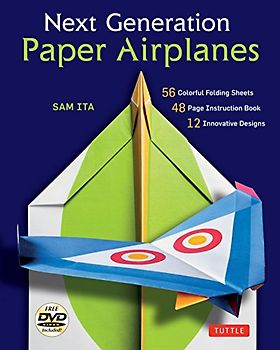 Next Generation Paper Airplanes Kit: Engineered for Extreme Performance, These Paper Airplanes Are Guaranteed to Impress: Kit with Book, 32 Origami ... Kit with Book, 32 origami papers & DVD