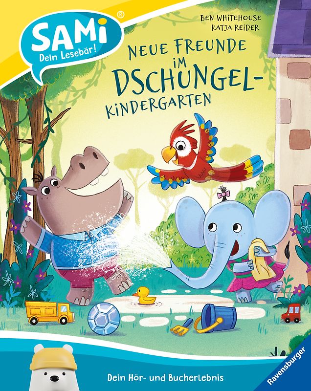 SAMi – dein Lesebär - Neue Freunde im Dschungel-Kindergarten