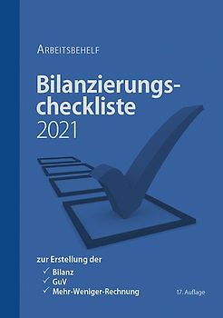 Bilanzierungscheckliste 2021