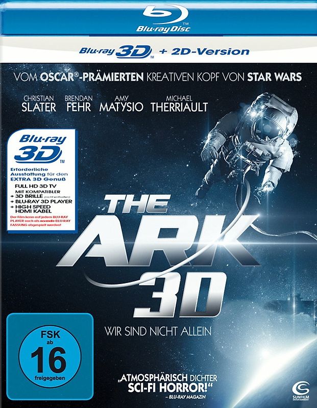 The Ark - Wir sind nicht allein 3D [inkl. 2D Version] 3D Blu-ray Disc