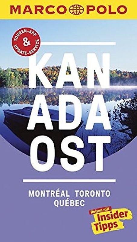 MARCO POLO Reiseführer Kanada Ost, Montreal, Toronto, Québec