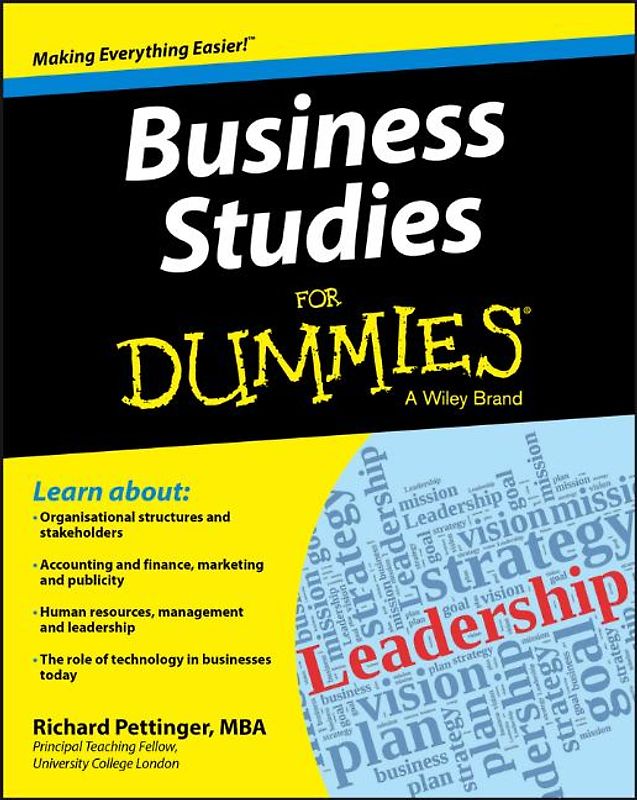 Business Studies For Dummies