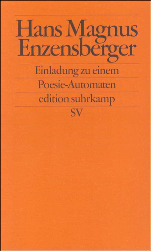 Einladung zu einem Poesie-Automaten