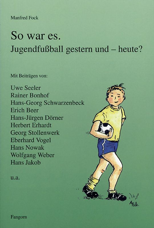 So war es. Jugendfussball gestern und - heute?
