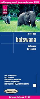 Reise Know-How Landkarte Botswana (1:1.000.000)