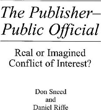 The Publisher-Public Official