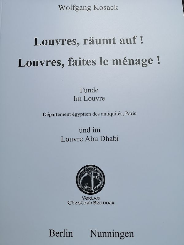 Louvres, räumt auf ! Louvres, faites le ménage !