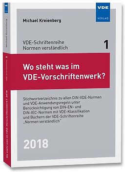 Wo steht was im VDE-Vorschriftenwerk? 2018
