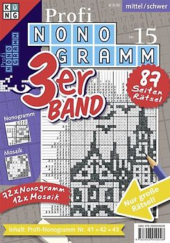 Profi-Nonogramm 3er-Band Nr. 15