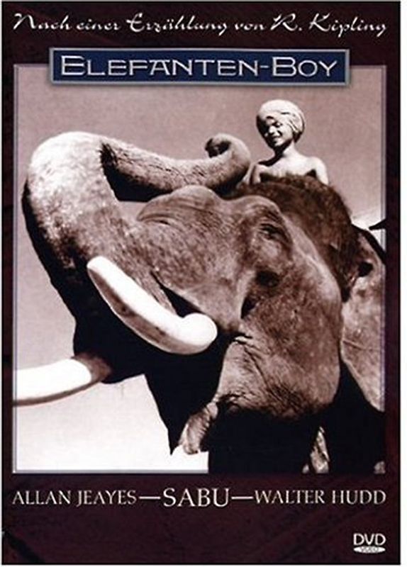Elefanten Boy - R. Kipling DVD