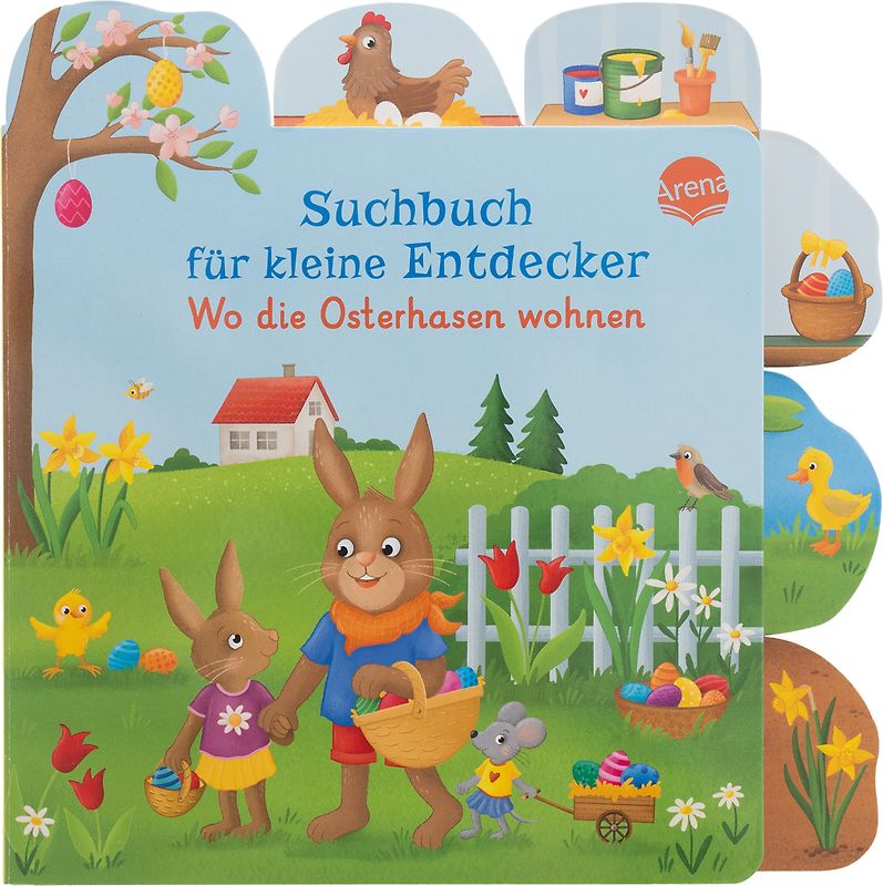 Suchbuch für kleine Entdecker. Wo die Osterhasen wohnen