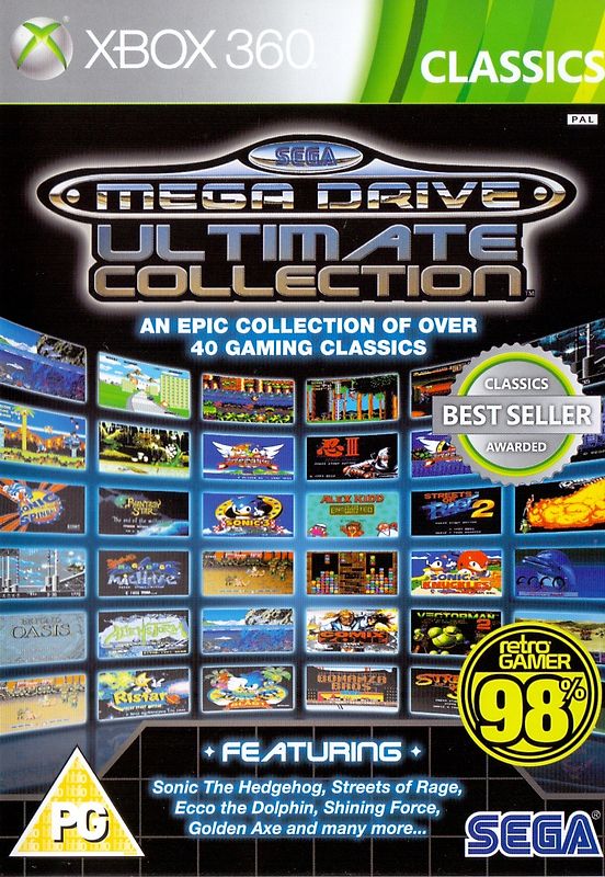 SEGA Mega Drive Ultimate Collection [Classics, Internationale Version] Xbox 360