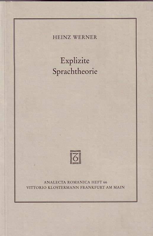 Explizite Sprachtheorie