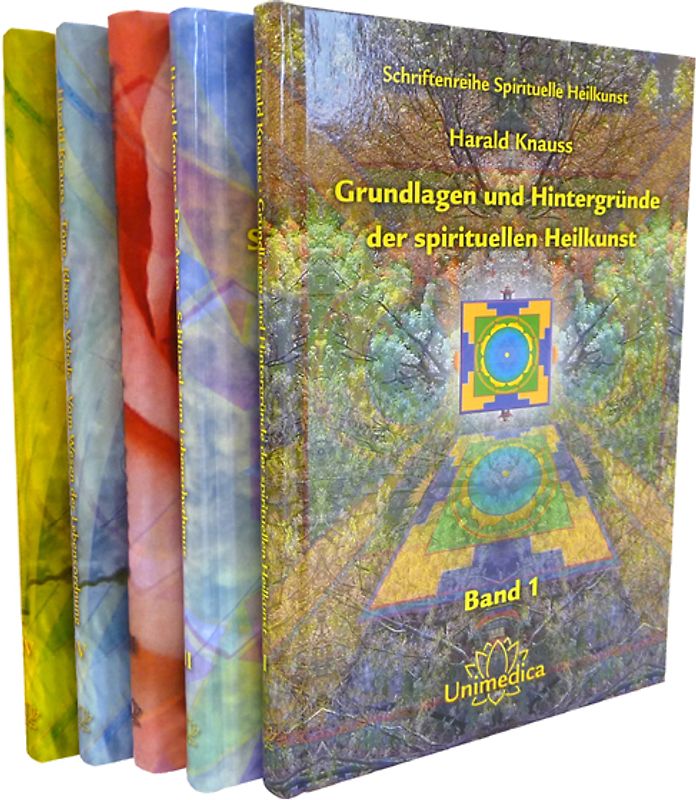 Set der Serie "Spirituelle Heilkunst" in 5 Bänden