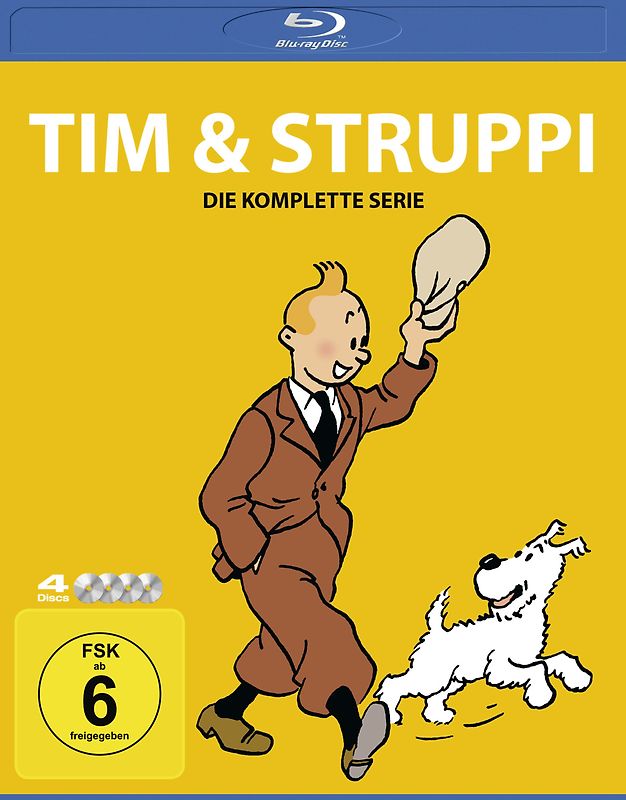 Tim & Struppi - Die komplette Serie [4 Discs] Blu-ray Disc