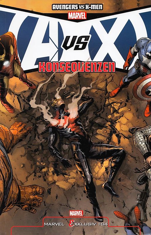 Marvel Exklusiv: Band 104 - Avengers vs. X- Men - Konsequenzen - Kieron Gillen [Broschiert]