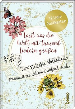 Postkartenbuch »Lasst uns die Welt mit tausend Liedern grüßen«