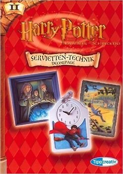 Harry Potter und die Kammer des Schreckens, Servietten-Technik-Decoupage - Bettina Grabis