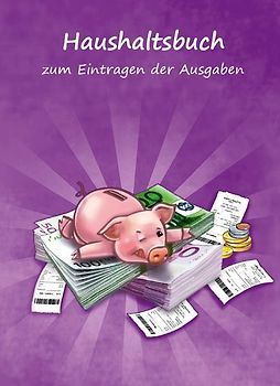 Haushaltsbuch zum Eintragen der Ausgaben