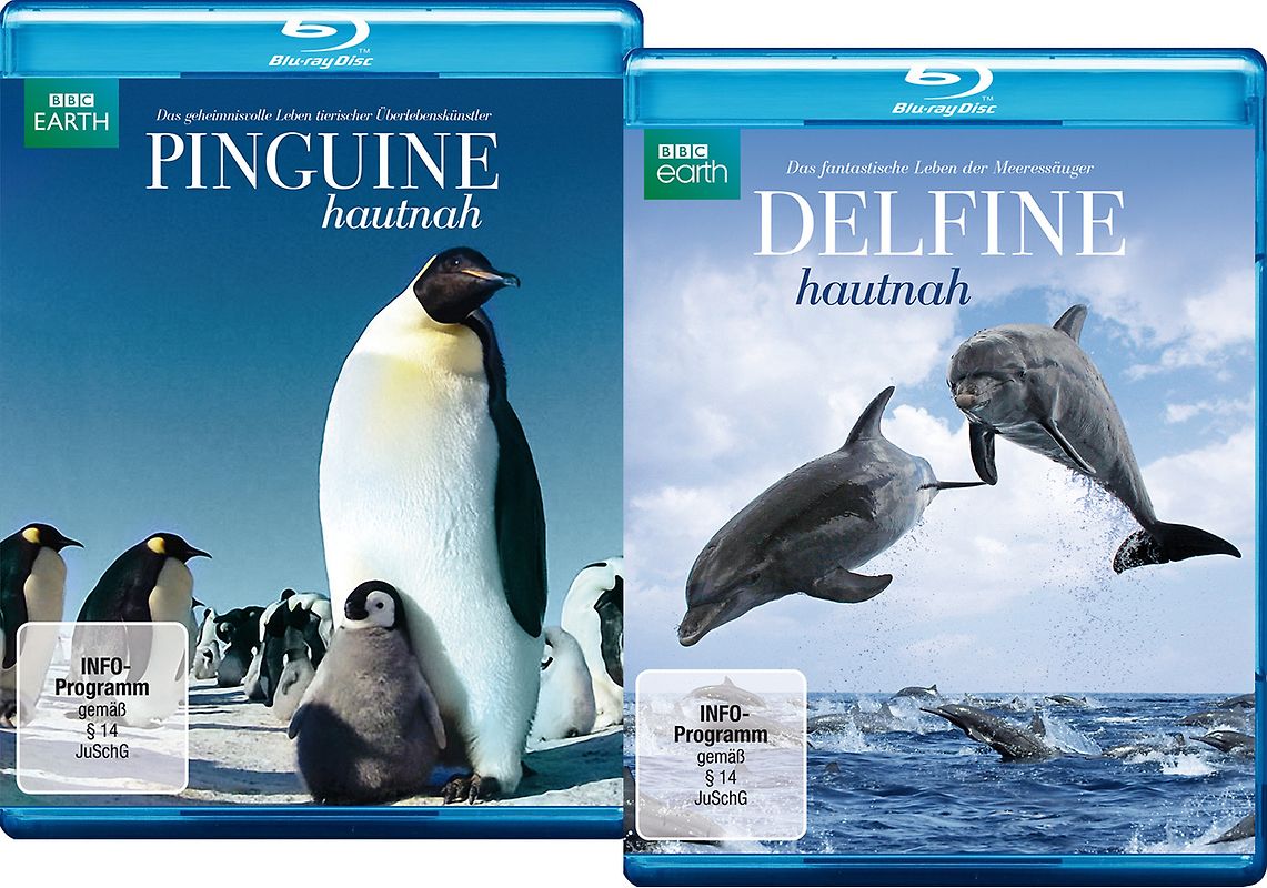 Bundle:Pinguine & Delfine Hautnah Ltd Blu-ray Disc