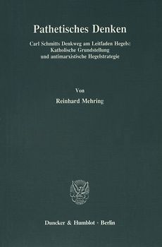 Pathetisches Denken.