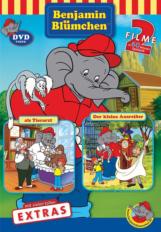 Benjamin Blümchen und der kleine Ausreißer & als Tierarzt DVD