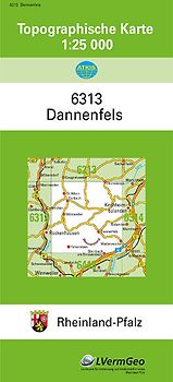 TK25 6313 Dannenfels